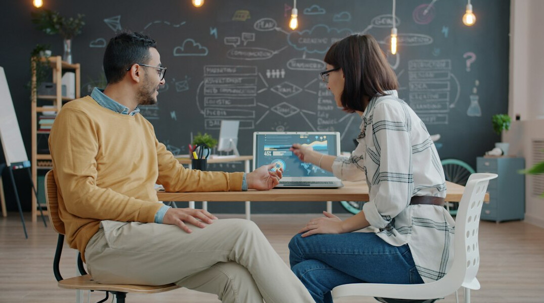 people discussing future technology